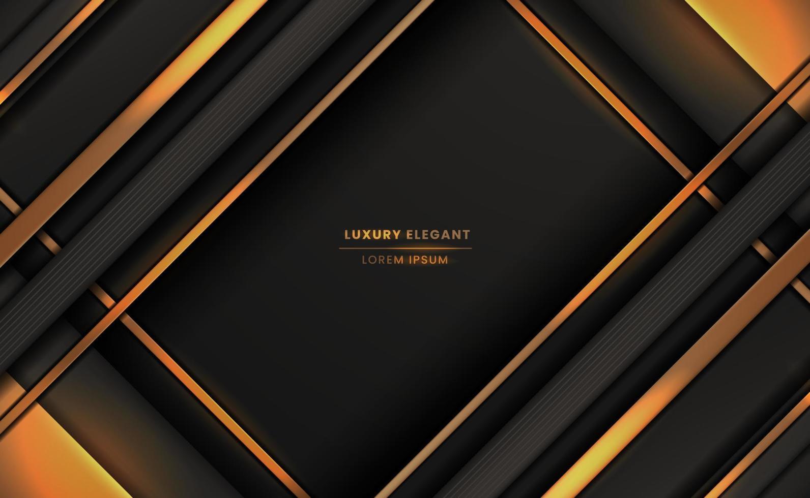 gouden luxe elegant achtergrondelement vector