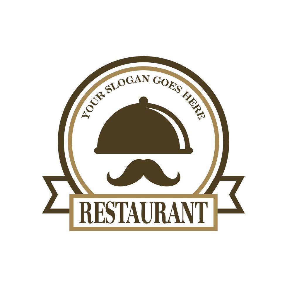 restaurant logo, voedsel logo vector