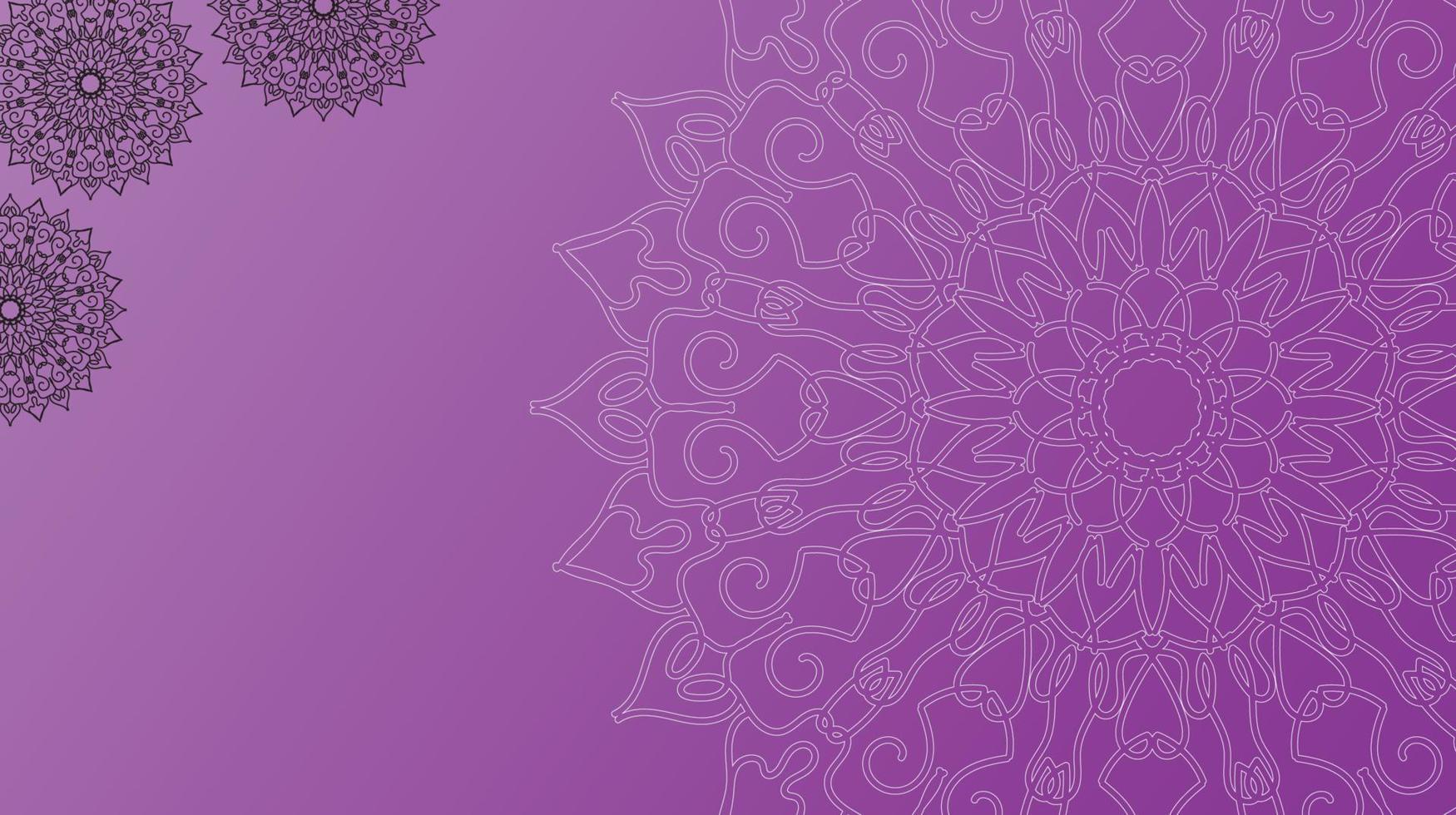 hand getekend Indiase ornament mandala op achtergrondstijl. vector