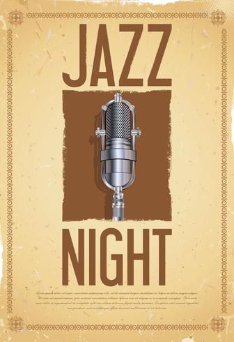 Jazz festival vectorillustratie vector