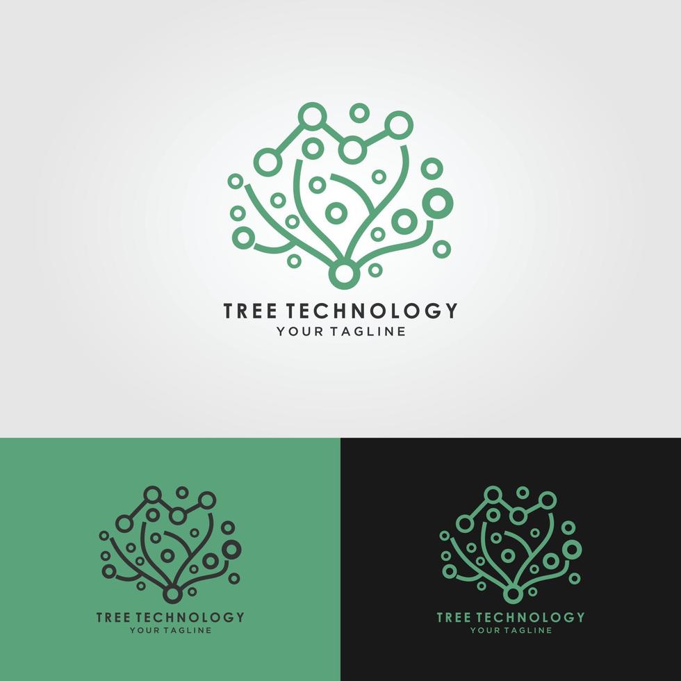 technologie boom logo op witte achtergrond. vector illustratie