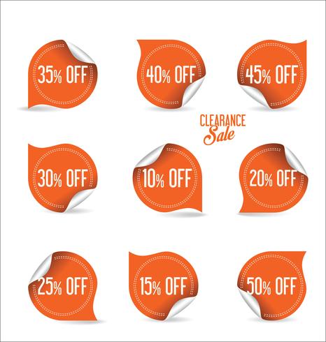 Moderne badges stickers en labels-collectie vector