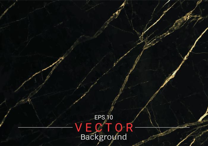 Gouden marmer, Vectorpatroon met gouden folietextuur op zwarte en donkere achtergrond. vector