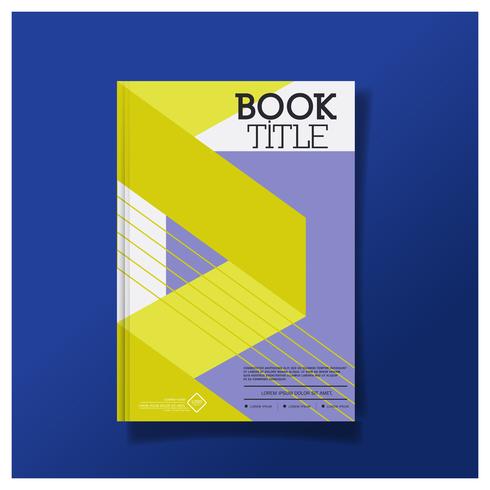 Brochureontwerp, Cover moderne lay-out, jaarverslag, flyer in A4 Poster Flyer Brochure Cover Design. vector