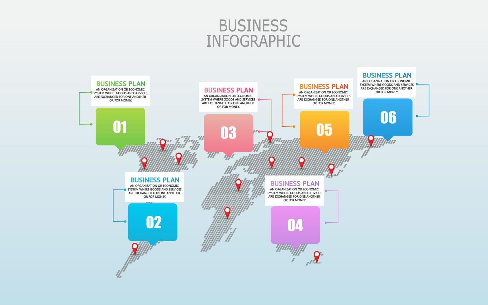 tijdlijn infographic sjabloon presentatie bedrijfsidee met pictogrammen, opties of stappen. infographics voor zakelijke ideeën kunnen worden gebruikt voor gegevensafbeeldingen, stroomdiagrammen, websites, banners. vector