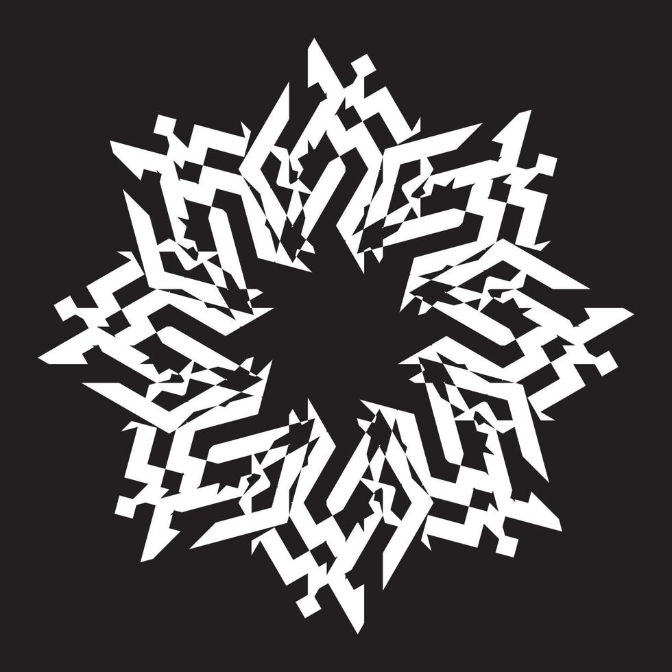 vector geometrische abstracte afbeelding voor het logo of andere