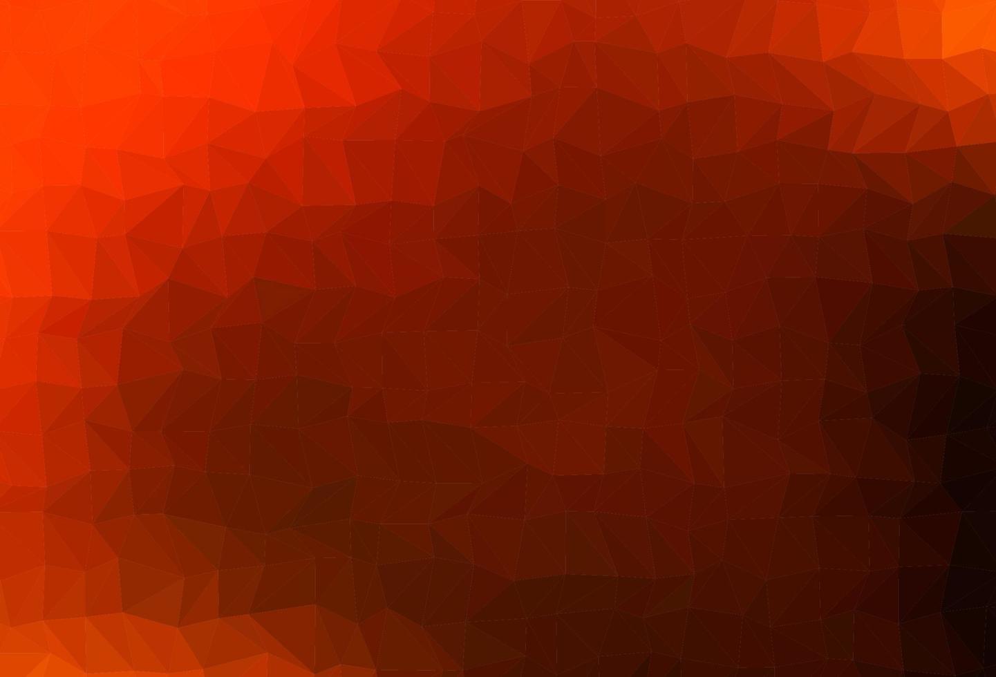 lichtgele, oranje vector wazig driehoekstextuur.