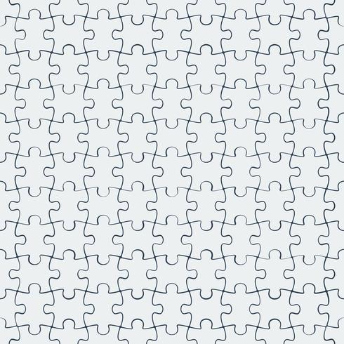 Puzzel naadloze patroon vector