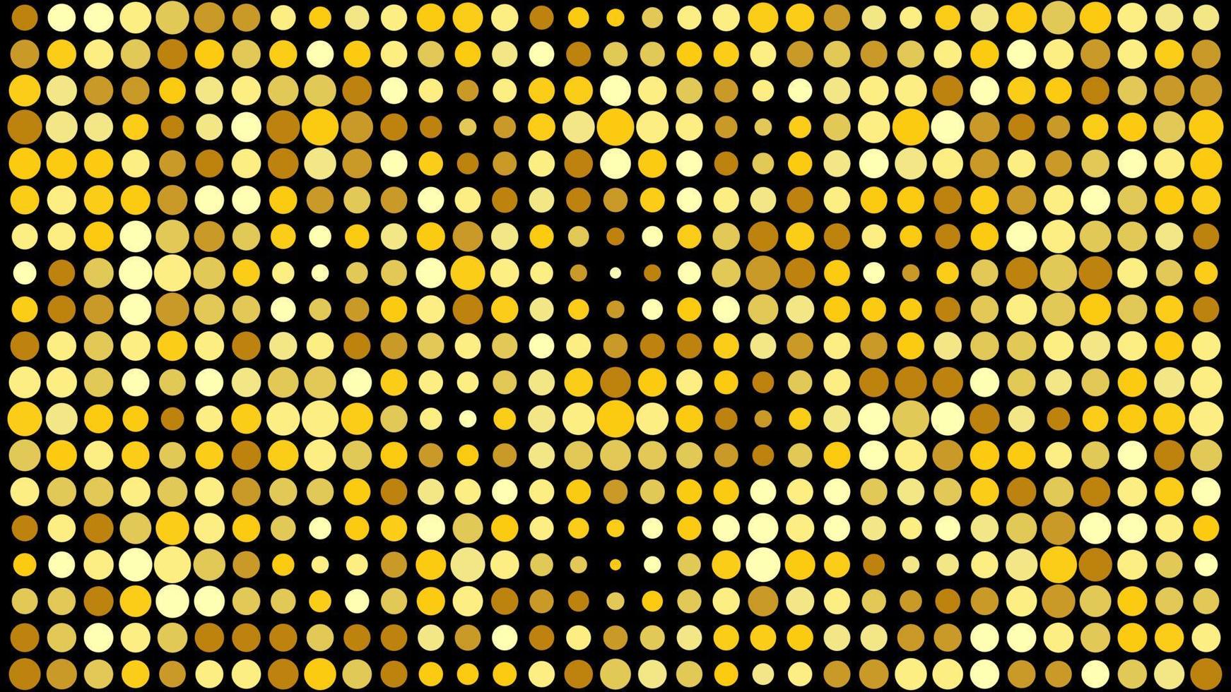 abstracte halftone achtergrond met gouden Toon stippen. vector