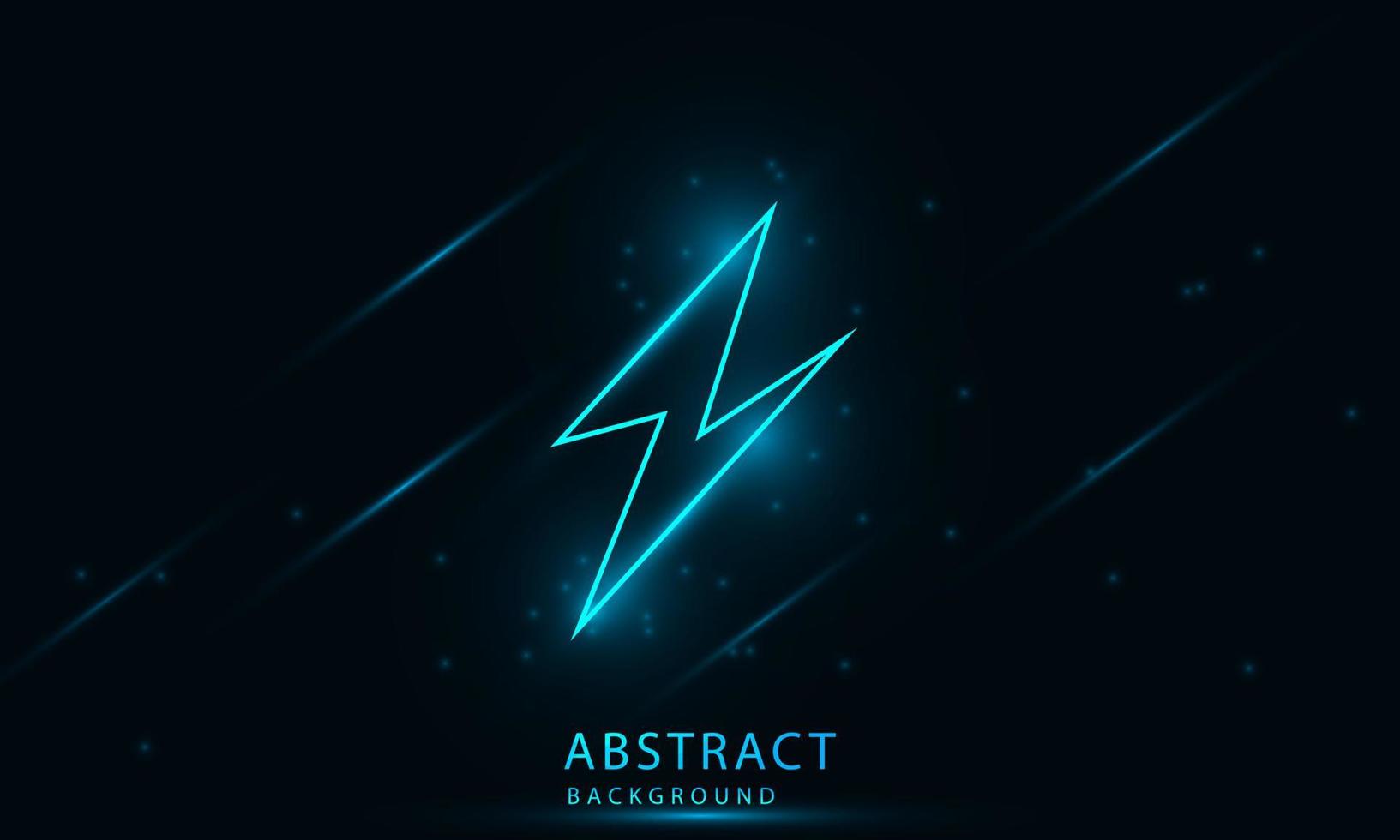 abstracte licht uit technische achtergrond hitech communicatie concept innovatie achtergrond. blauw licht neon, gloeiend. vector