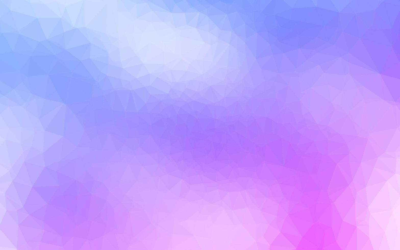 licht roze, blauwe vector abstracte mozaïek achtergrond.