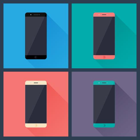 smartphones vector