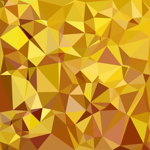 Gele veelhoekige mozaïek achtergrond, creatief ontwerpsjablonen vector