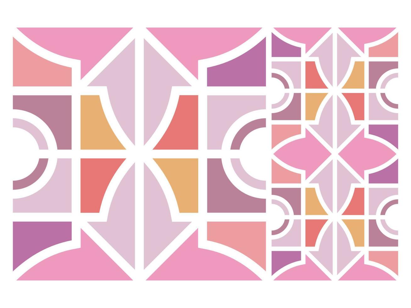 modern naadloos patroon kleurrijk ontwerp tegelmotief gratis vector
