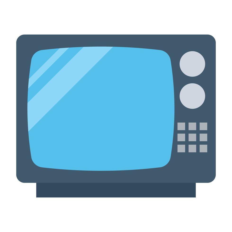 trendy tv-concepten vector