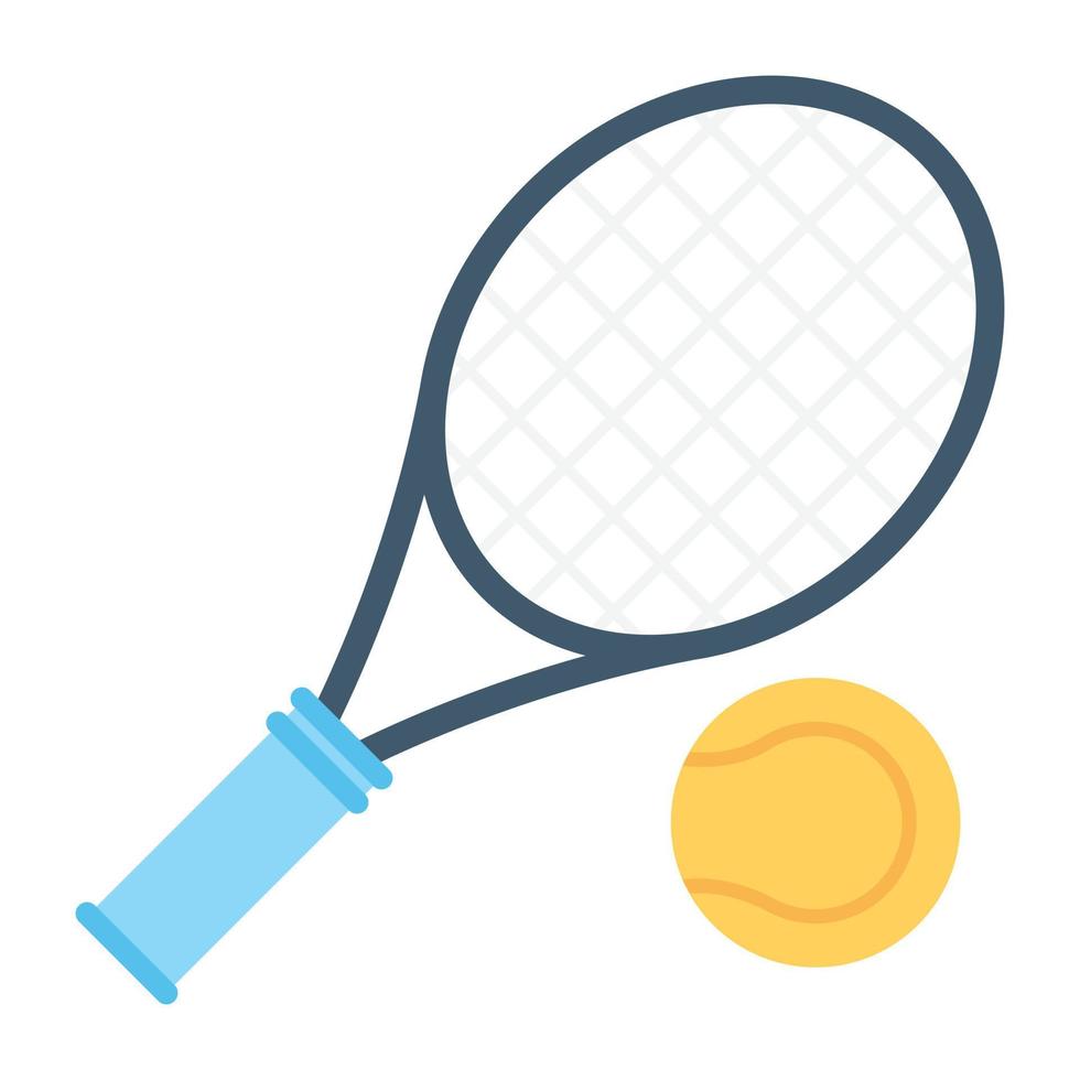 trendy tennisconcepten vector