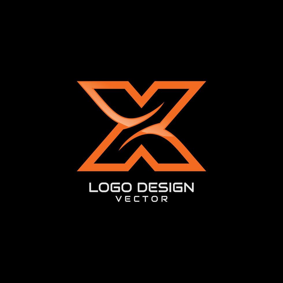 x symbool logo sjabloon vector