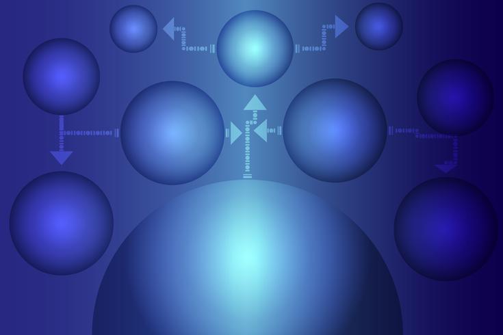 abstracte achtergrond met kleurovergang Dynamische vormen samenstelling vector