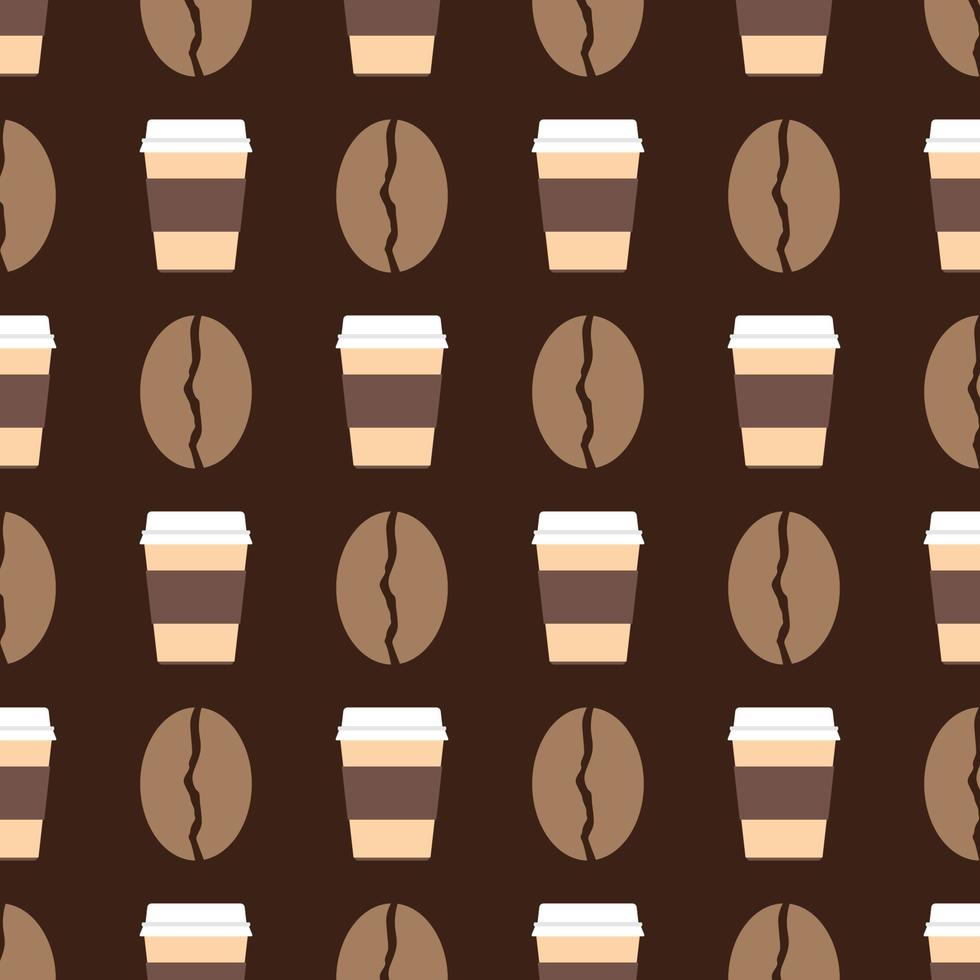 gebrande koffiebonen voor koffieproduct vector
