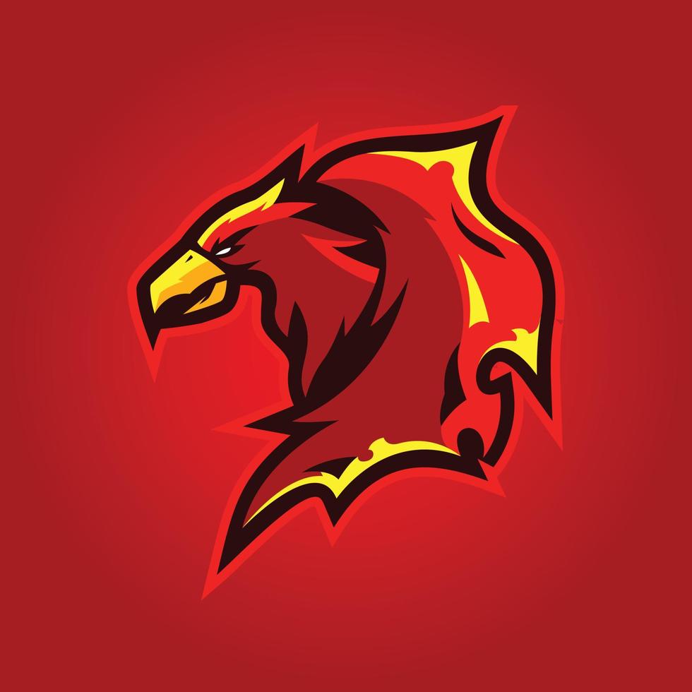 phoenix esports-logo vector