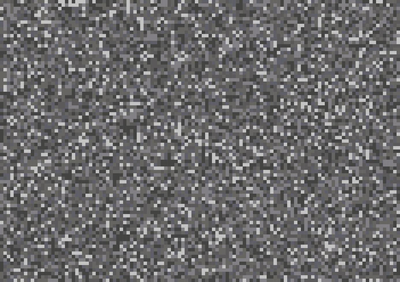 ruiseffect naadloos patroon. monochrome pixel analoge vhs-fout. lawaai tv. vector