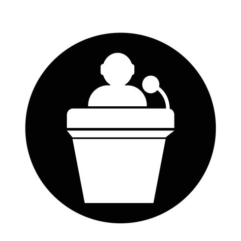 Podium pictogram vector