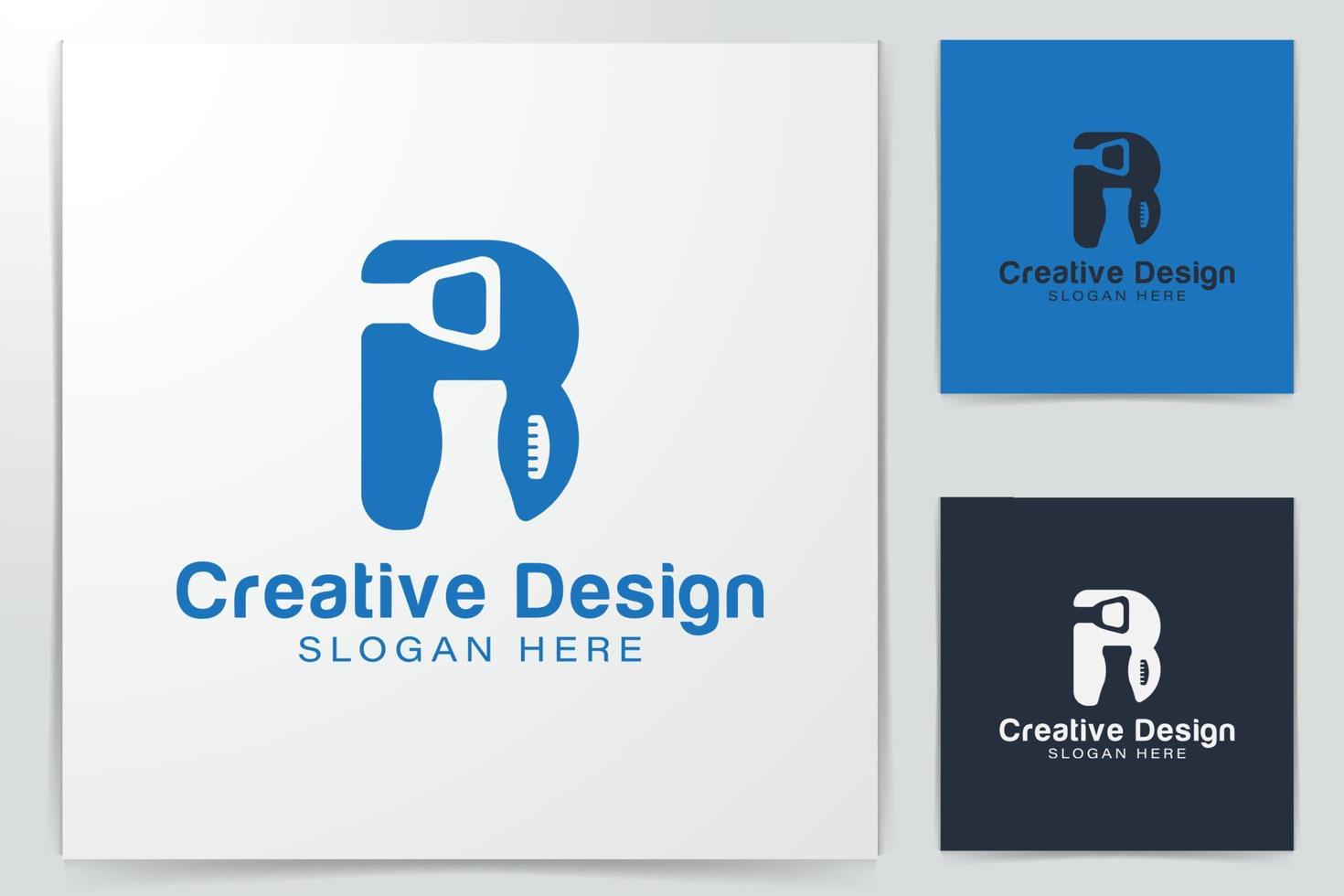 bierdoppen open tools logo-ideeën. inspiratie logo ontwerp. sjabloon vectorillustratie. geïsoleerd op witte achtergrond vector