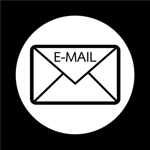 e-mail symboolpictogram vector