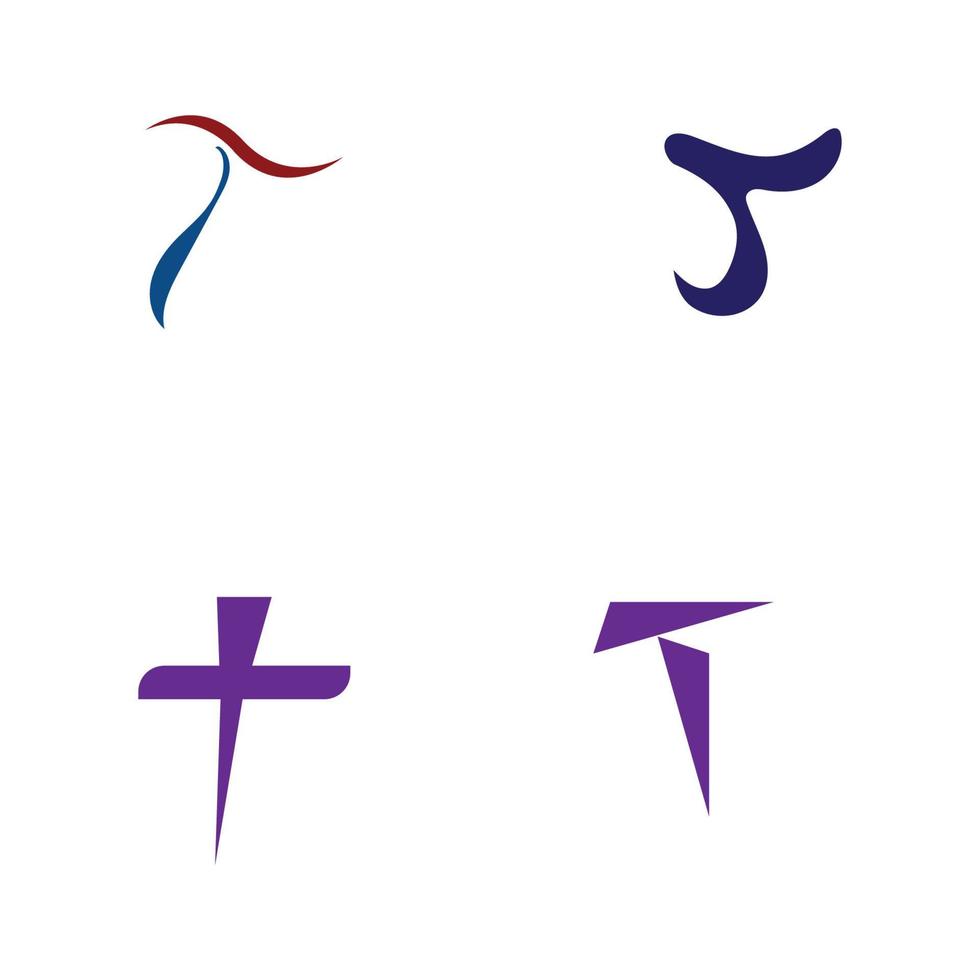 letter t logo sjabloon vector pictogram ontwerp