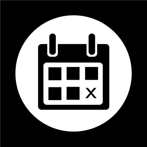 Kalender pictogram vector