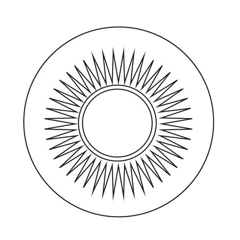 zon pictogram vector