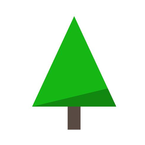 Kerstboom pictogram vector