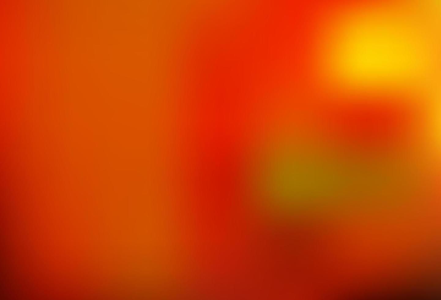 lichtgele, oranje vector wazig heldere sjabloon.