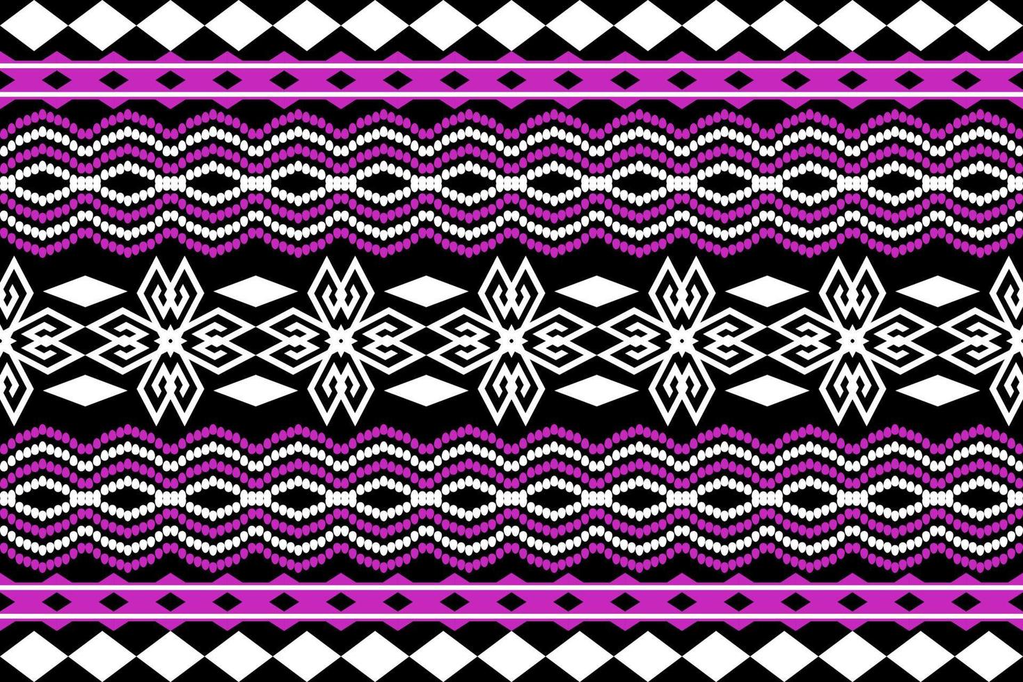 geometrische etnische oosterse traditionele pattern.figure tribal borduurwerk style.design voor behang, kleding, verpakking, stof, vectorillustratie vector