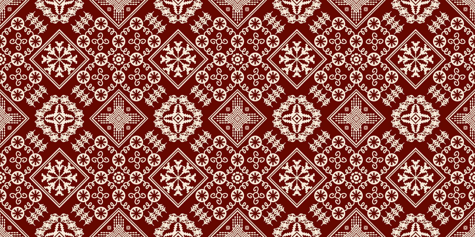 geometrische etnische oosterse traditionele pattern.figure tribal borduurwerk style.design voor behang, kleding, verpakking, stof, vectorillustratie vector