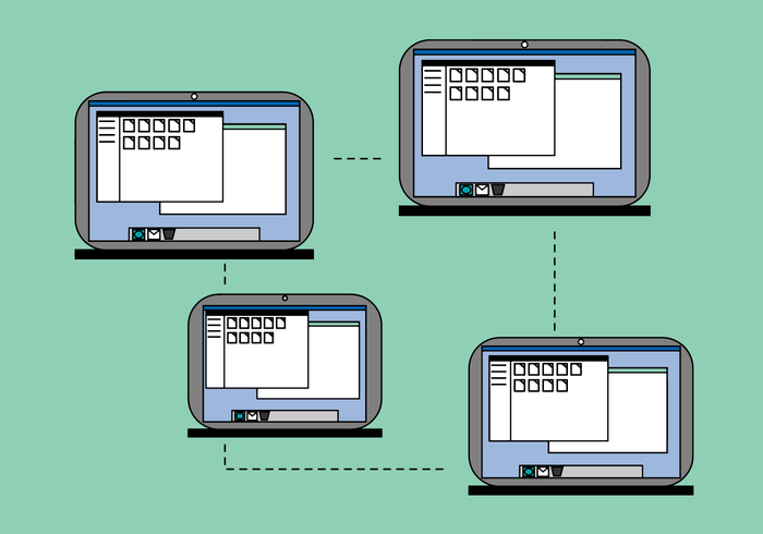 Gratis verbindingen Vector