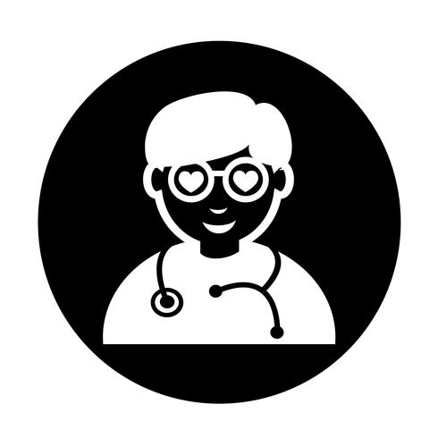 Dokter pictogram vector