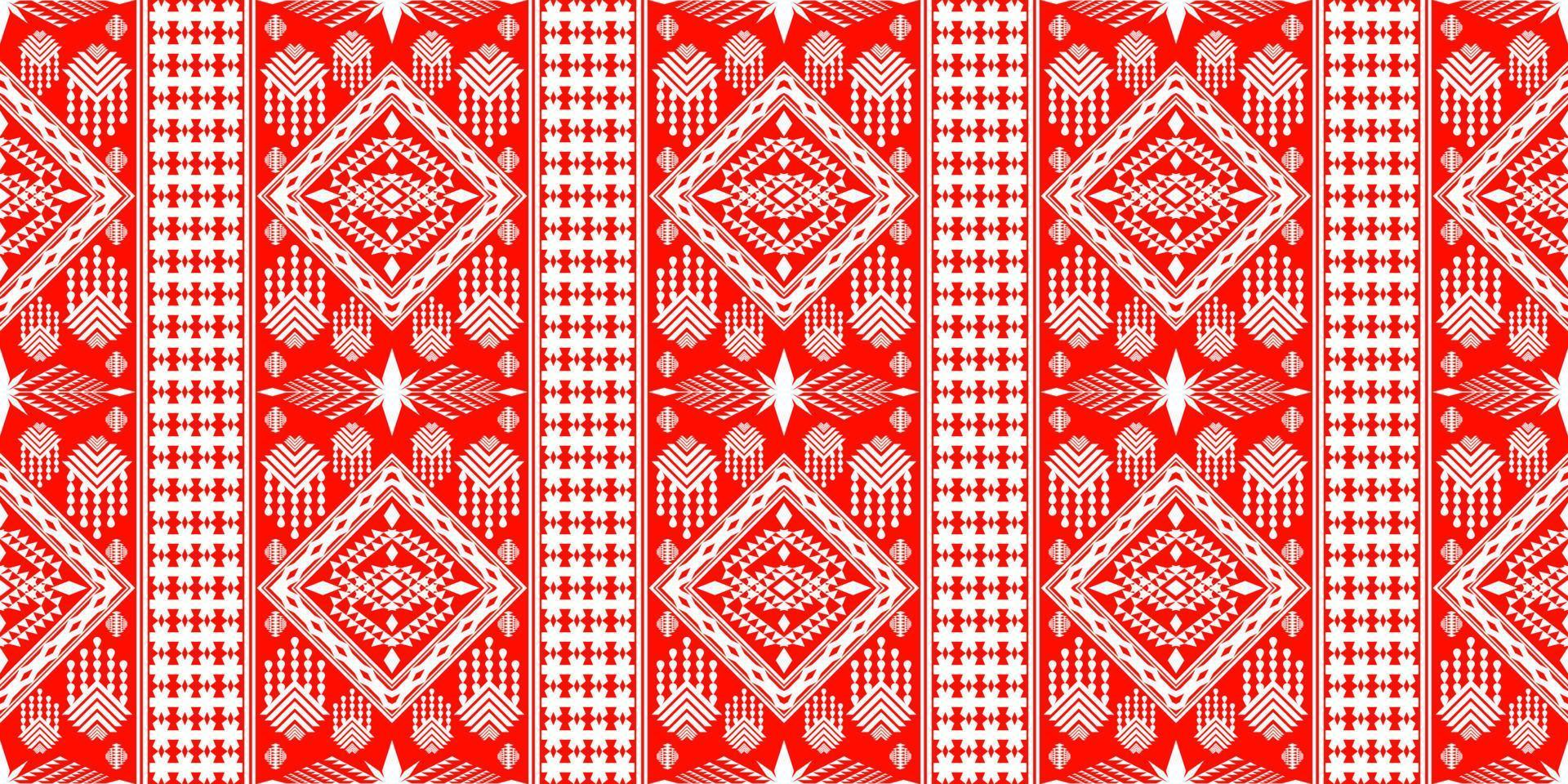 geometrische etnische oosterse traditionele pattern.figure tribal borduurwerk style.design voor behang, kleding, verpakking, stof, vectorillustratie vector