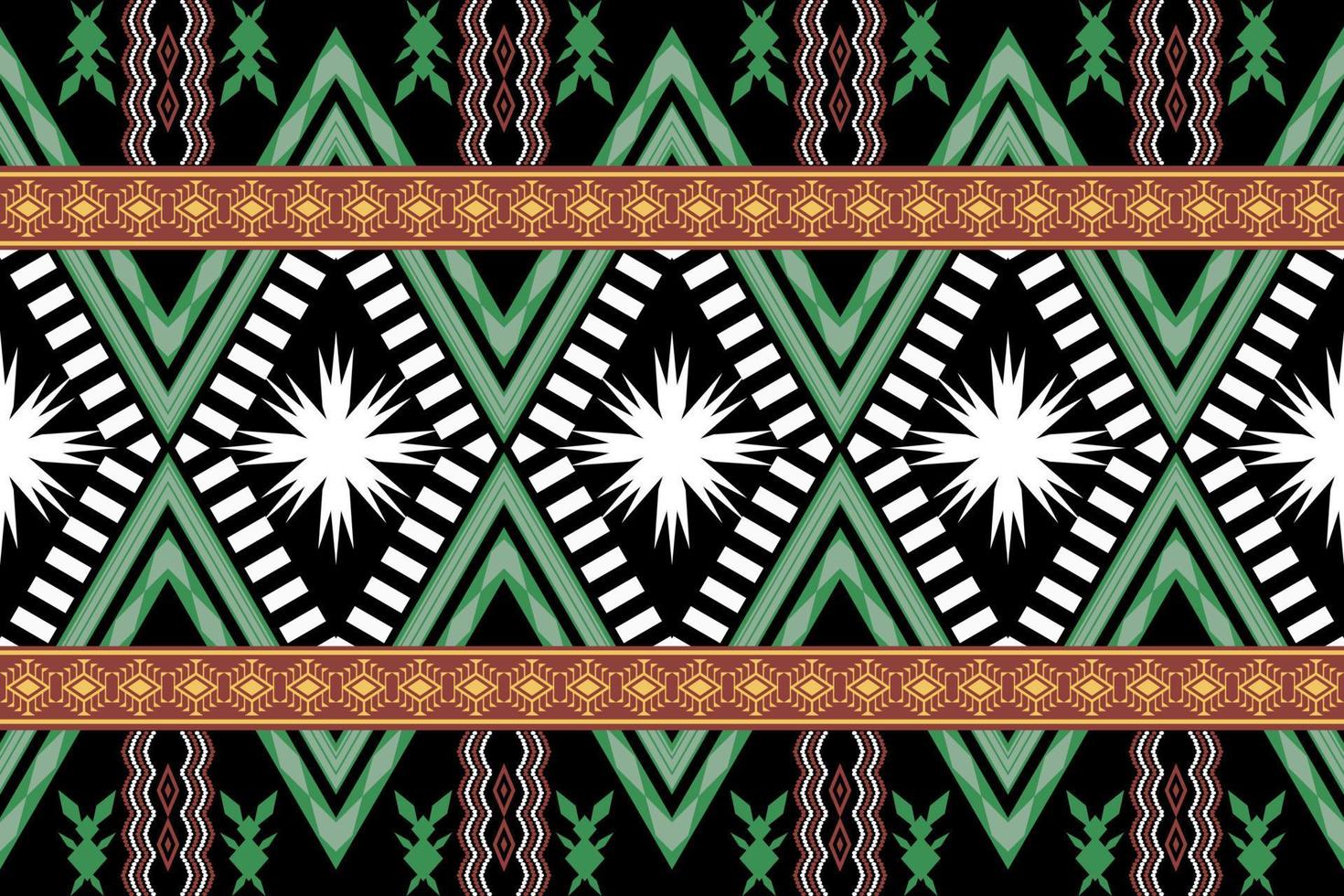 geometrische etnische oosterse traditionele pattern.figure tribal borduurwerk style.design voor behang, kleding, verpakking, stof, vectorillustratie vector