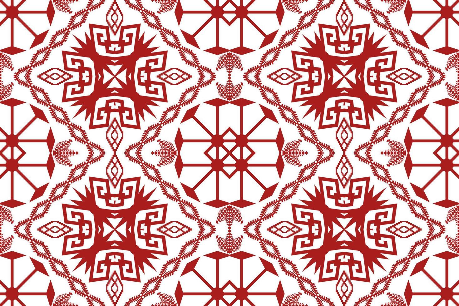 geometrische etnische oosterse traditionele pattern.figure tribal borduurwerk style.design voor behang, kleding, verpakking, stof, vectorillustratie vector