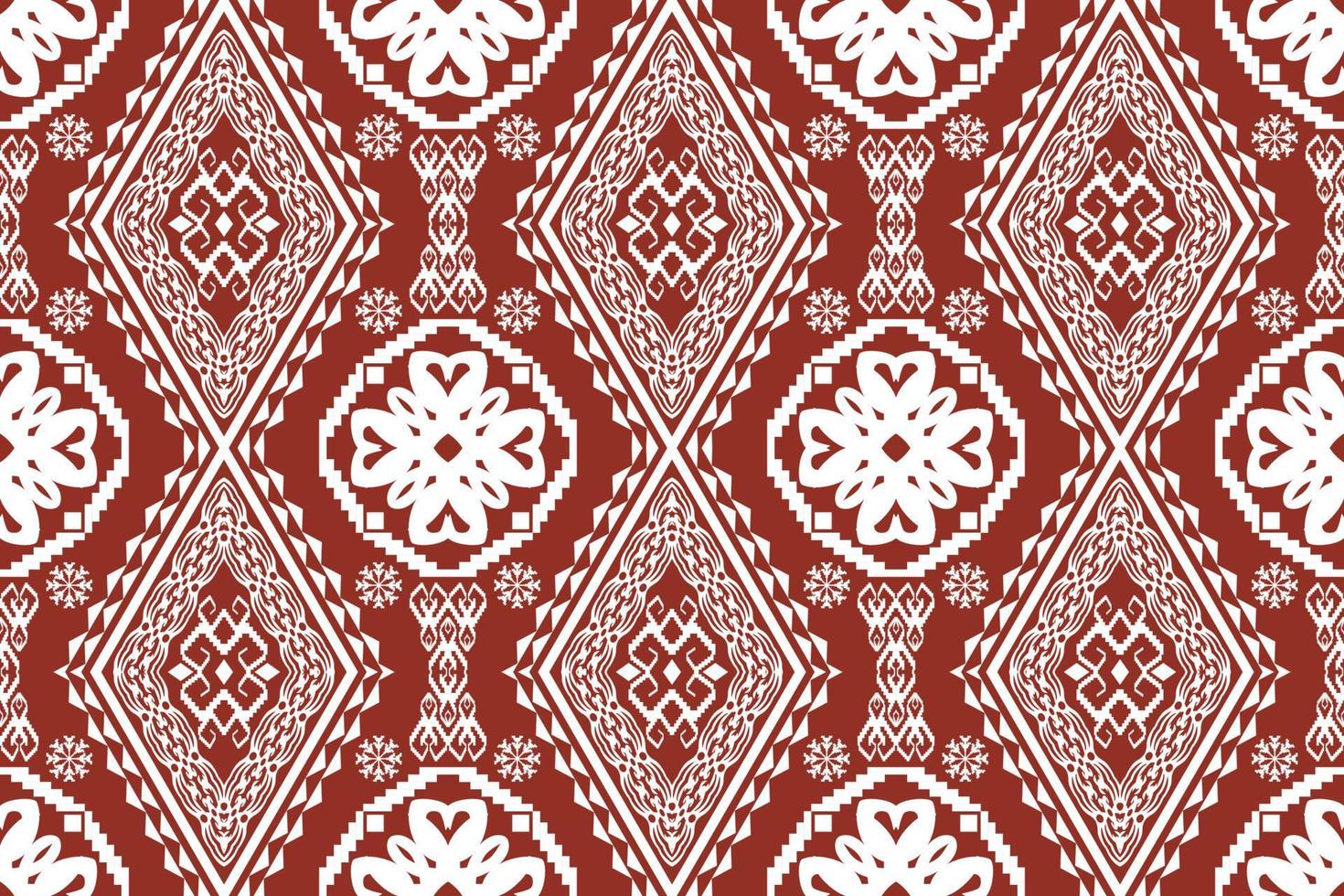 geometrische etnische oosterse traditionele pattern.figure tribal borduurwerk style.design voor behang, kleding, verpakking, stof, vectorillustratie vector