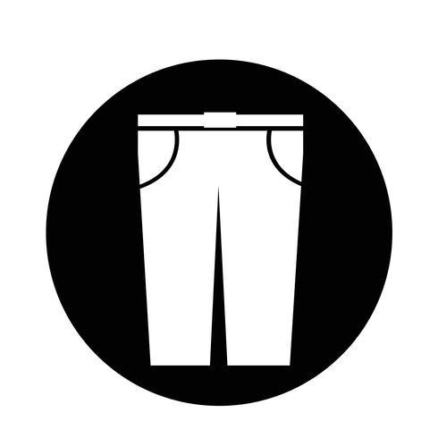 Broek pictogram vector