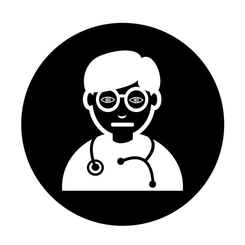 Dokter pictogram vector