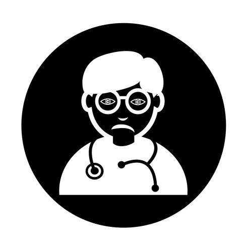 Dokter pictogram vector