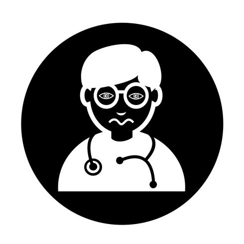 Dokter pictogram vector