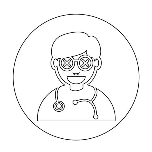 Dokter pictogram vector