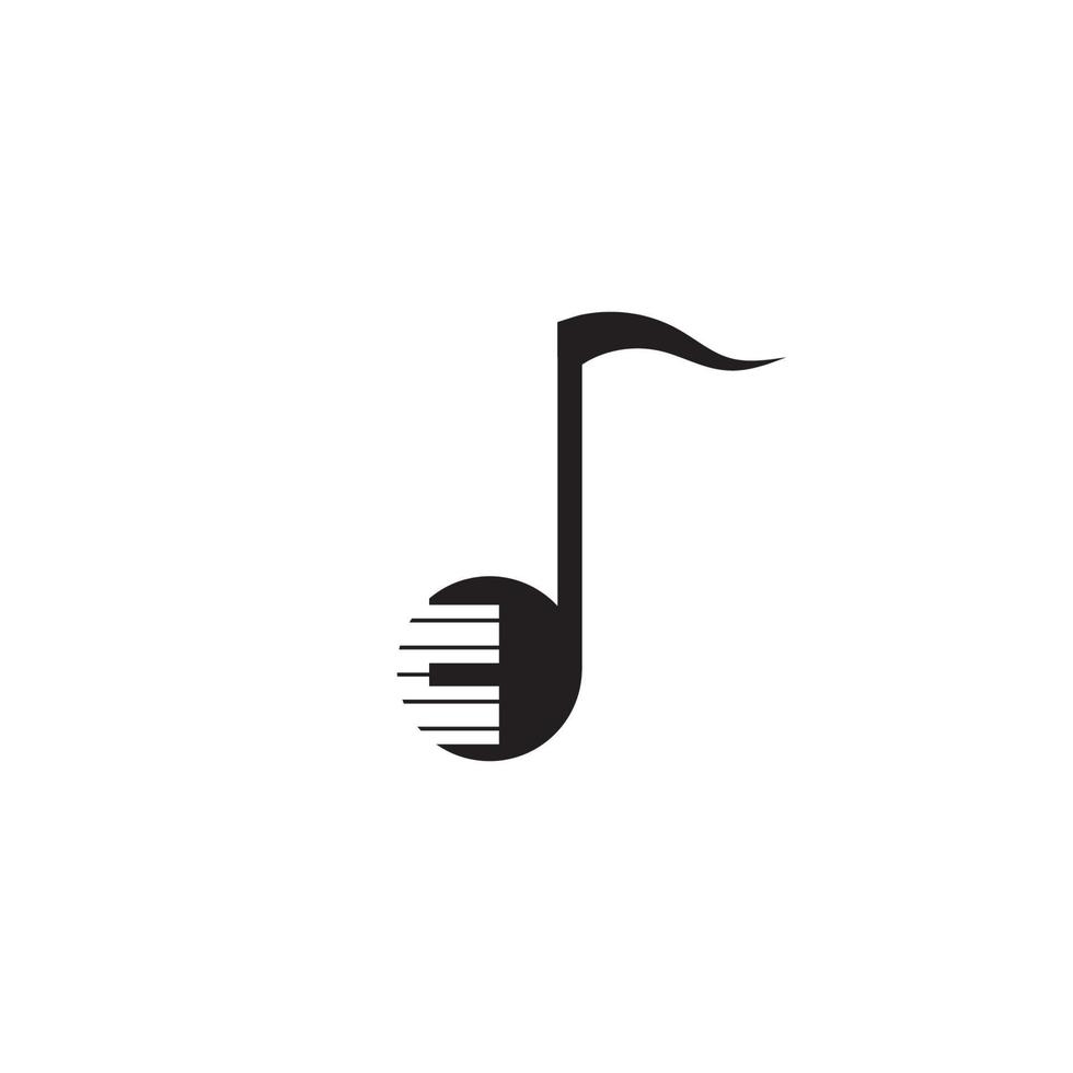 piano pictogram vector illustratie sjabloon