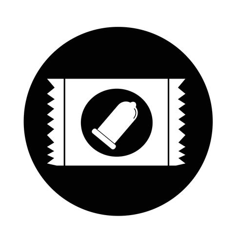 condoom pictogram vector