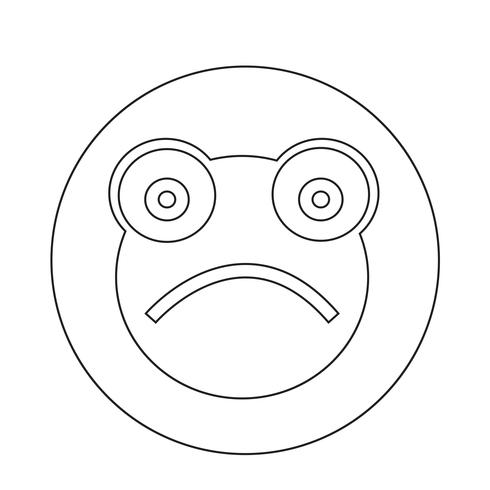 Frog Icon vector