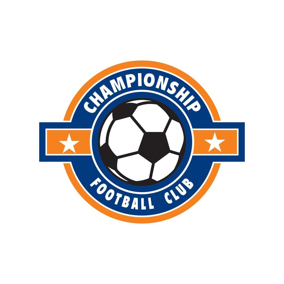 voetbal vector, sport logo vector